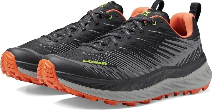 Lowa Fortux Men's Shoes Grey/Flame : 9 D - Medium, Synthetic
