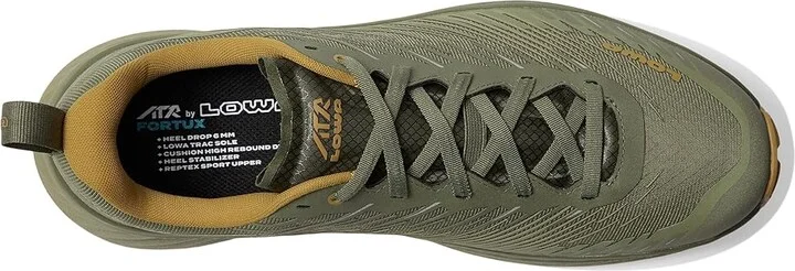 Lowa Fortux Men's Shoes Olive/Mustard : 10.5 D - Medium, Synthetic - Image 2