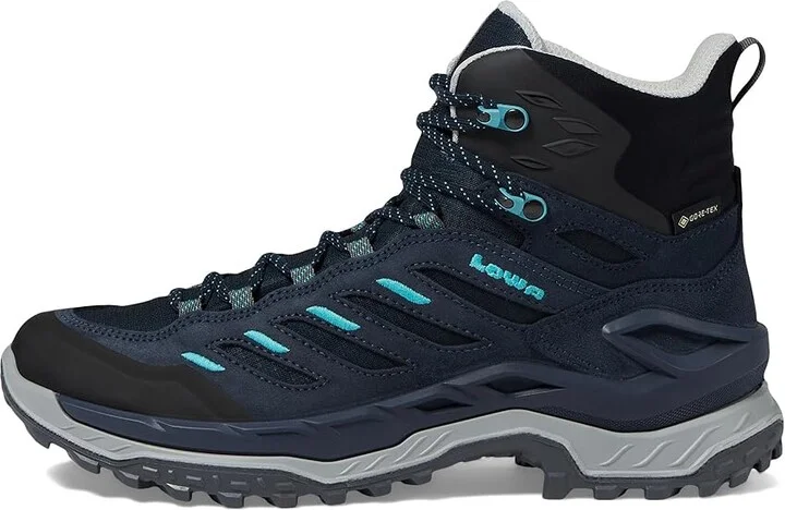 Lowa Innovo GTX Mid Women's Shoes Navy/Arctic : 7 B - Medium, Leather/Textile - Image 5