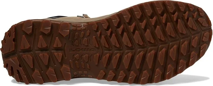 Lowa Innovo Mid Men's Shoes Dune/Grey : 8.5 D - Medium, Leather/Textile - Image 3
