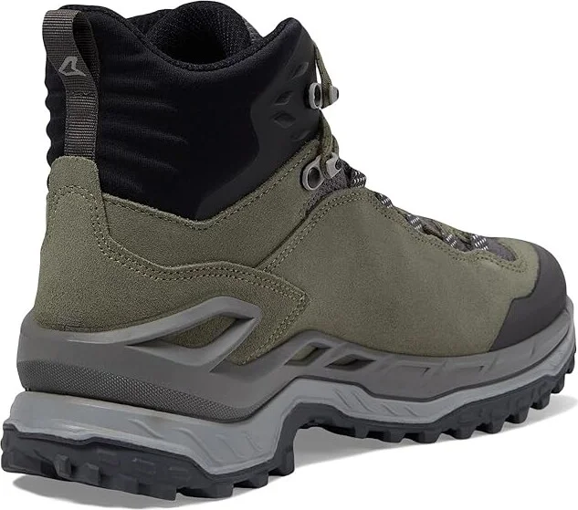 Lowa Innovo Mid Women's Shoes Seaweed/Grey : 8 B - Medium, Leather - Image 4