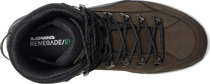 Lowa Renegade EVO GTX Mid Men's Climbing Shoes Dark Brown : 11 D - Medium, Leather - Image 2