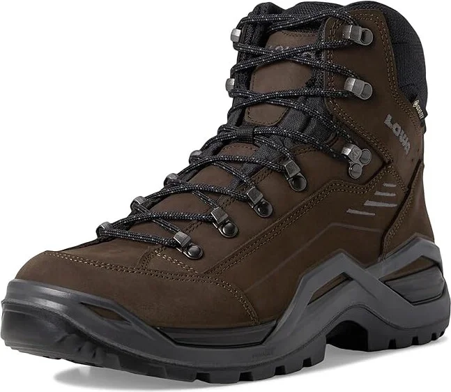 Lowa Renegade EVO GTX Mid Men's Climbing Shoes Dark Brown : 11 D - Medium, Leather - Image 5