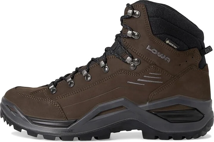 Lowa Renegade EVO GTX Mid Men's Climbing Shoes Dark Brown : 11 D - Medium, Leather - Image 6