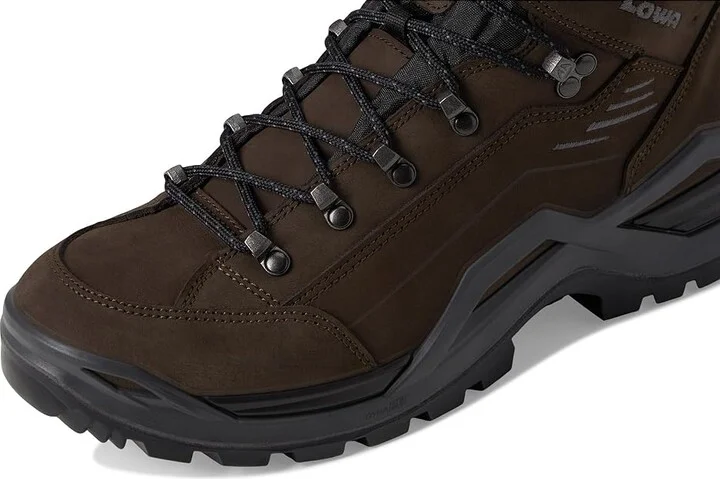 Lowa Renegade EVO GTX Mid Men's Climbing Shoes Dark Brown : 11 D - Medium, Leather - Image 7