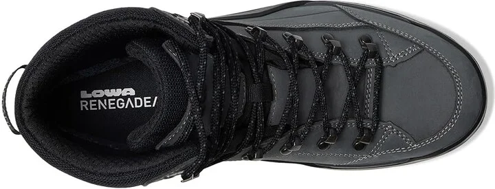Lowa Renegade EVO GTX Mid Men's Climbing Shoes Dark Gray : 9.5 D - Medium, Leather - Image 2