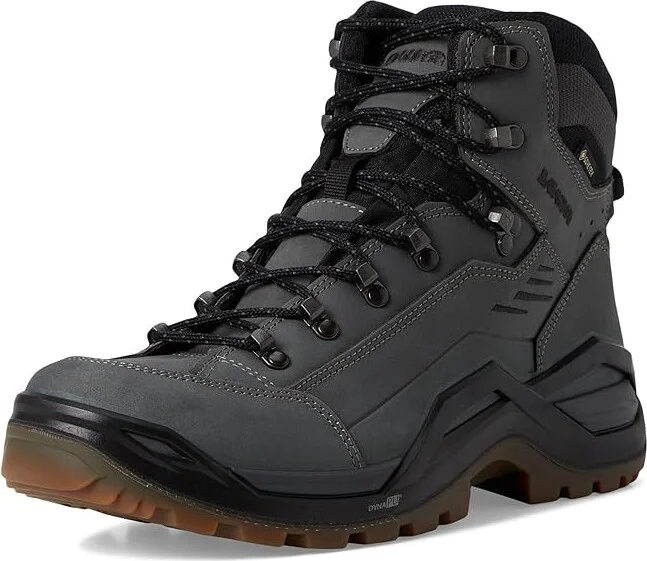 Lowa Renegade EVO GTX Mid Men's Climbing Shoes Dark Gray : 9.5 D - Medium, Leather - Image 5