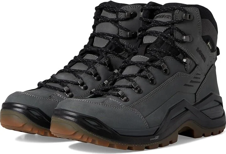 Lowa Renegade EVO GTX Mid Men's Climbing Shoes Dark Gray : 9.5 D - Medium, Leather