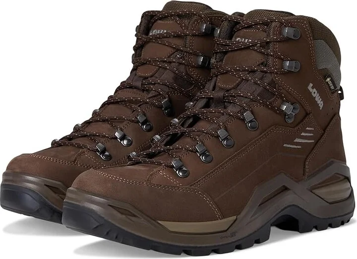 Lowa Renegade EVO GTX Mid Men's Climbing Shoes Espresso : 12 D - Medium, Leather