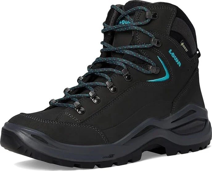 Lowa Renegade EVO GTX Mid Women's Climbing Shoes Asphalt : 9.5 D - Wide, Leather/Rubber - Image 5