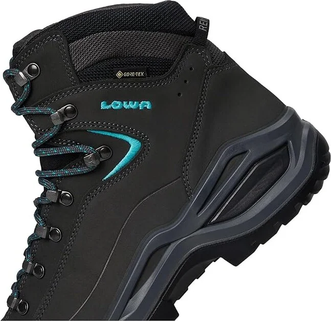 Lowa Renegade EVO GTX Mid Women's Climbing Shoes Asphalt : 9.5 D - Wide, Leather/Rubber - Image 7