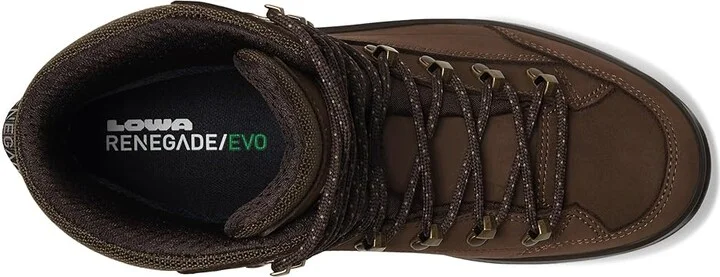 Lowa Renegade EVO GTX Mid Women's Climbing Shoes Espresso : 7.5 B - Medium, Leather/Rubber - Image 2