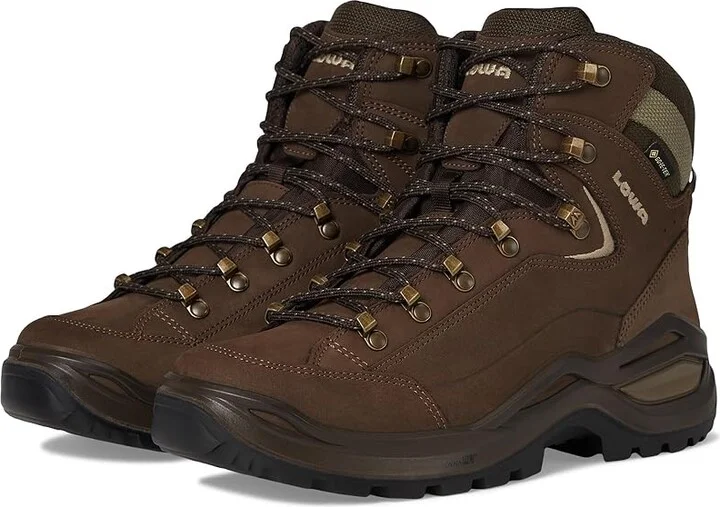Lowa Renegade EVO GTX Mid Women's Climbing Shoes Espresso : 7.5 B - Medium, Leather/Rubber
