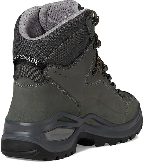 Lowa Renegade EVO GTX Mid Women's Climbing Shoes Graphite : 7.5 D - Wide, Leather/Rubber - Image 4