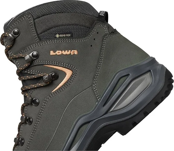 Lowa Renegade EVO GTX Mid Women's Climbing Shoes Graphite : 7.5 D - Wide, Leather/Rubber - Image 7