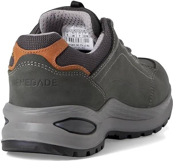 Lowa Renegade EVO Lo Ws Women's Climbing Shoes Apricot : 10 B - Medium, Leather - Image 4