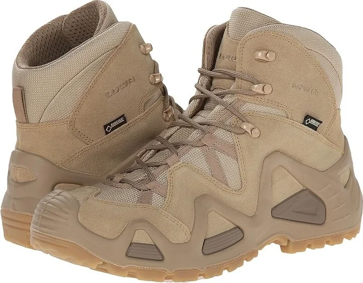 Lowa Zephyr GTX Mid TF Men's Shoes Beige : 9 D - Medium, Leather/Textile