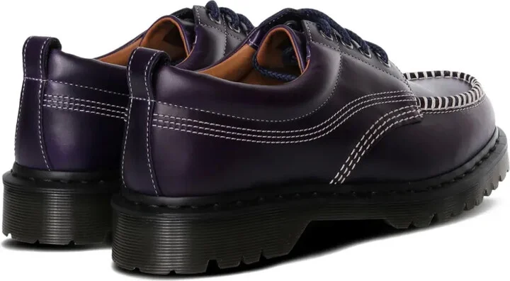 Lowell contrast-stitch leather brogues - Image 3