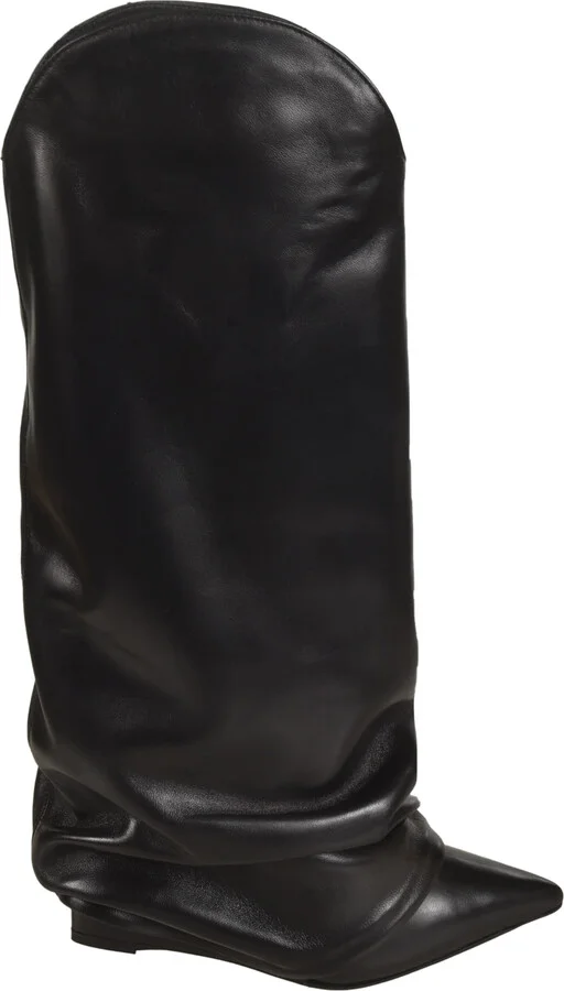 Lowered Over-the-knee Boots