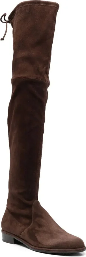 Lowland 40mm thigh-high boots - Image 2