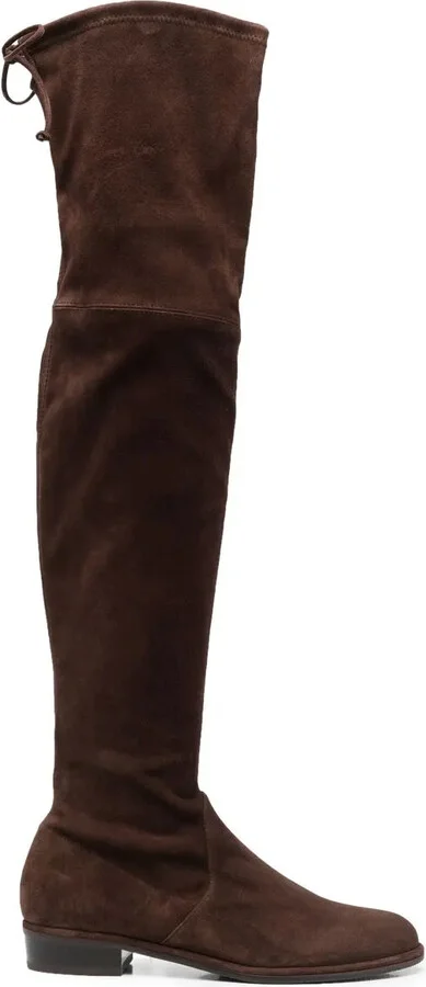 Lowland 40mm thigh-high boots