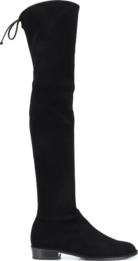 Lowland knee-high leather boots