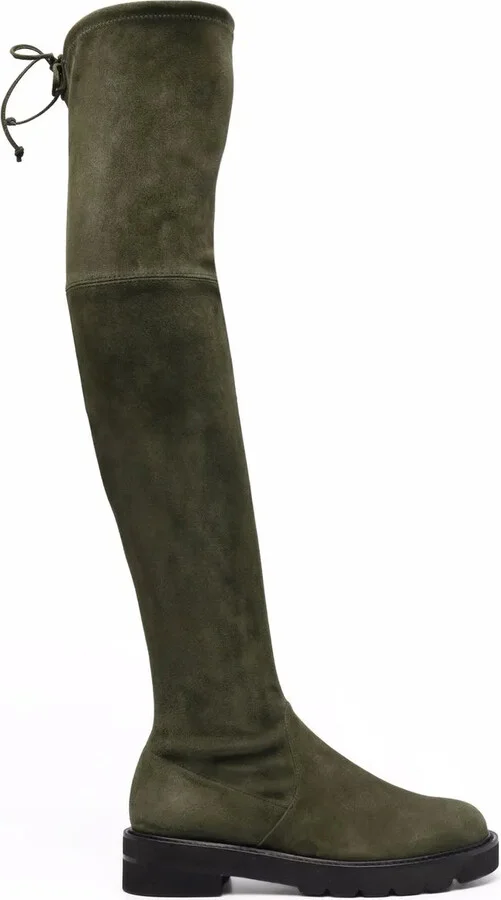 Lowland Lift suede boots