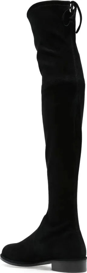Lowland tie-fastening suede boots - Image 3