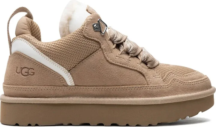 Lowmel suede high-top sneakers
