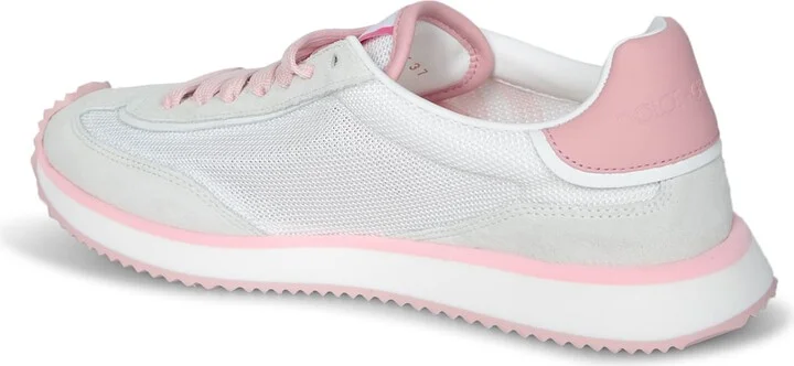 Lowtop Runner White And Pink Sneakers - Image 3