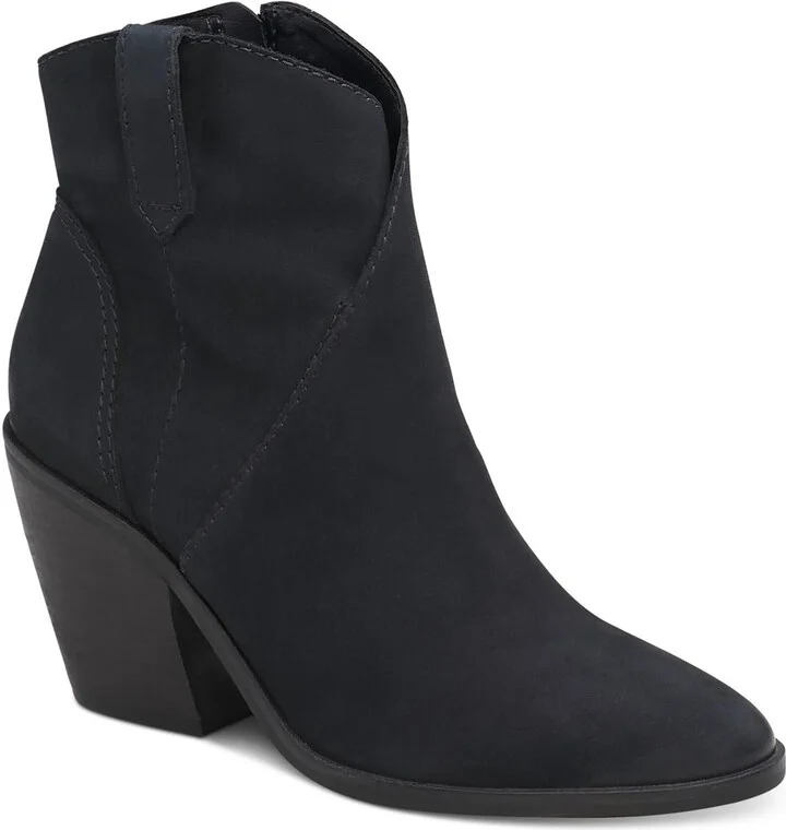 Loxona Womens Leather Side Zip Ankle Boots