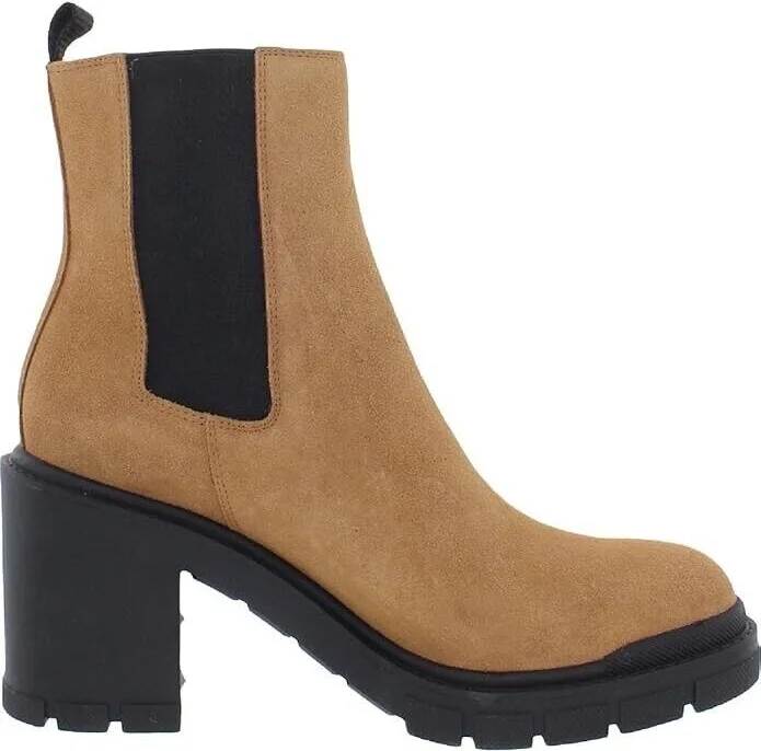 LTD Vanlisa Boot Women's US 10 Brown Ankle Pull-On Chelsea KHD504