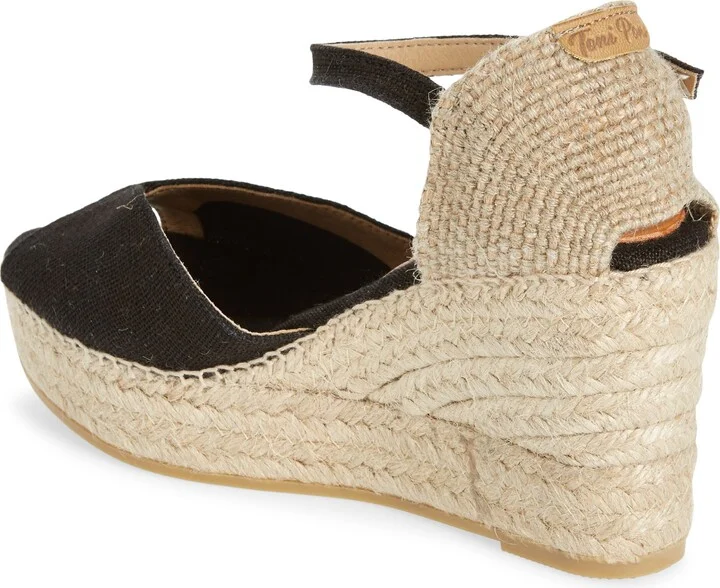 Lua Ankle Strap Espadrille Wedge Sandal - Image 2