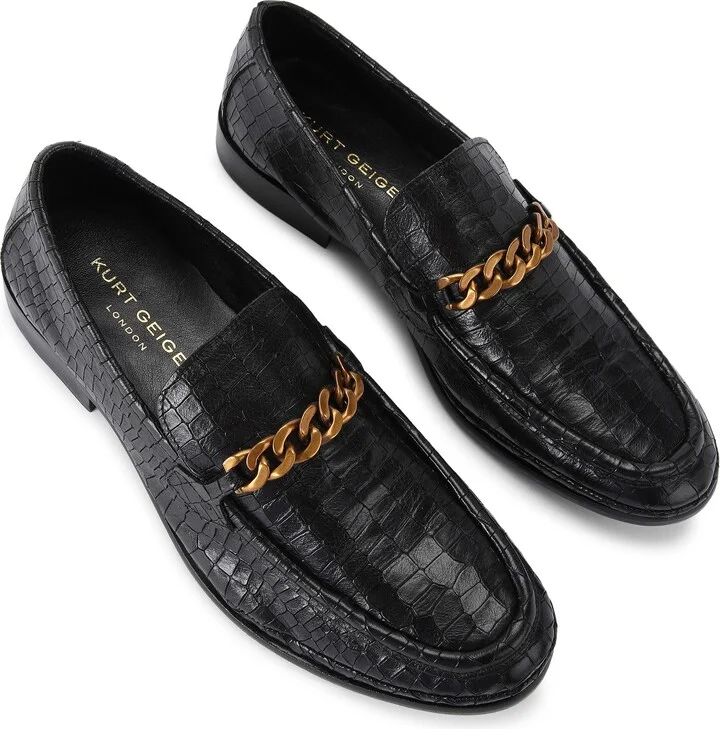 Luca Croc Embossed Loafer - Image 2
