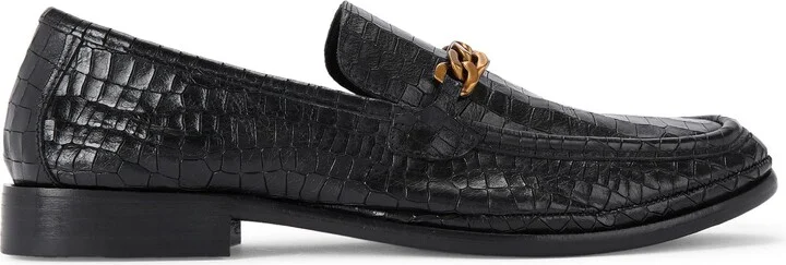 Luca Croc Embossed Loafer