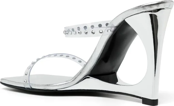 Lucas 110mm crystal-embellished sandals - Image 3