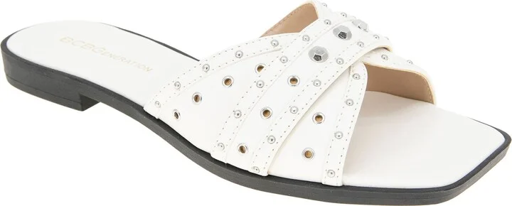 Lucca Studded Slide Sandal