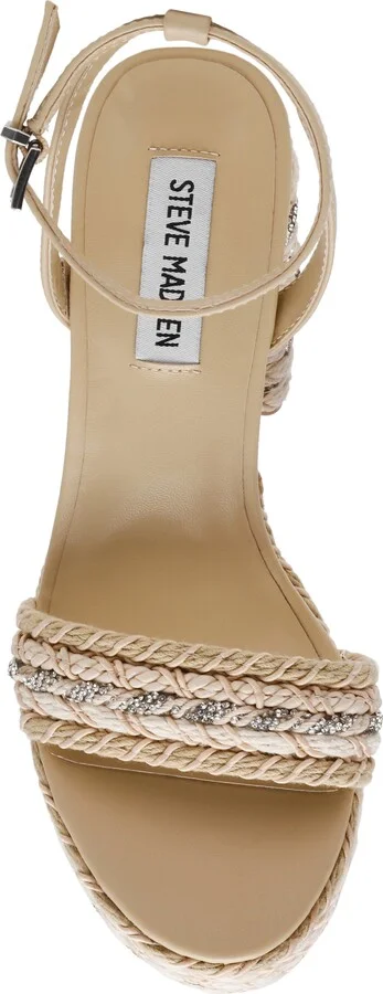 Lucci Embellished Ankle Strap Platform Sandal (Women_ - Image 5