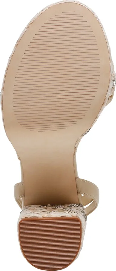Lucci Embellished Ankle Strap Platform Sandal (Women_ - Image 6