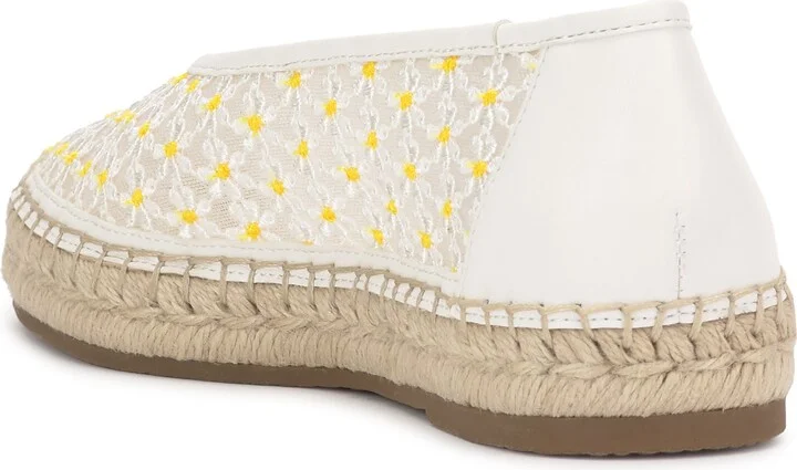 Lucciea Floral Embroidery Espadrille - Image 2