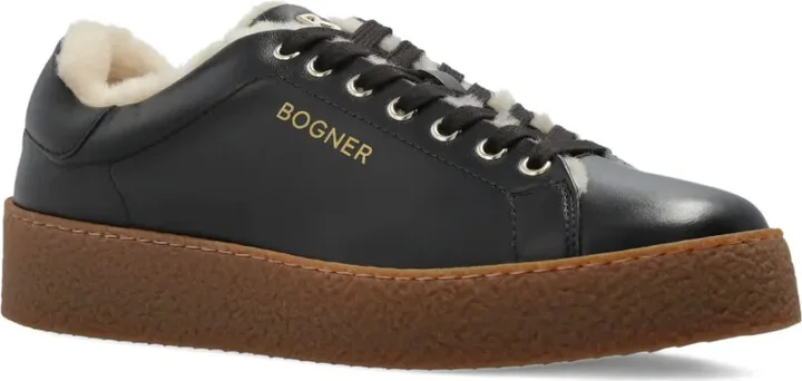 Lucerne shearling-lined leather sneakers - Image 2