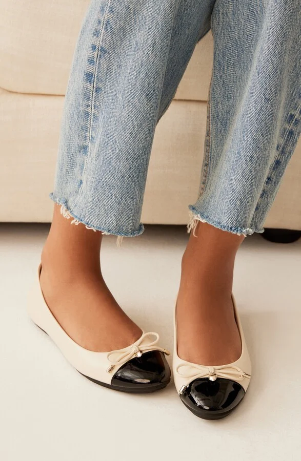 Luci Cap Toe Ballet Flat - Image 2