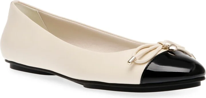 Luci Cap Toe Ballet Flat
