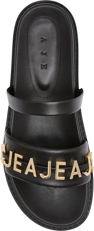 Lucia Logo Platform Slide In Colour Black Size 35 - Image 4