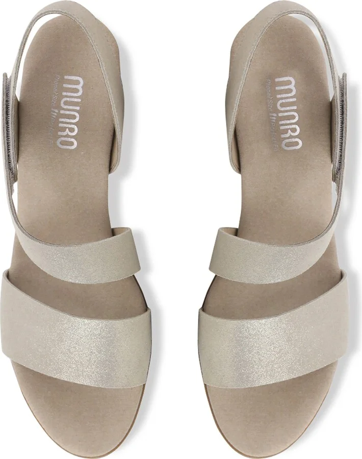 Grey Shimmer Calf Leather