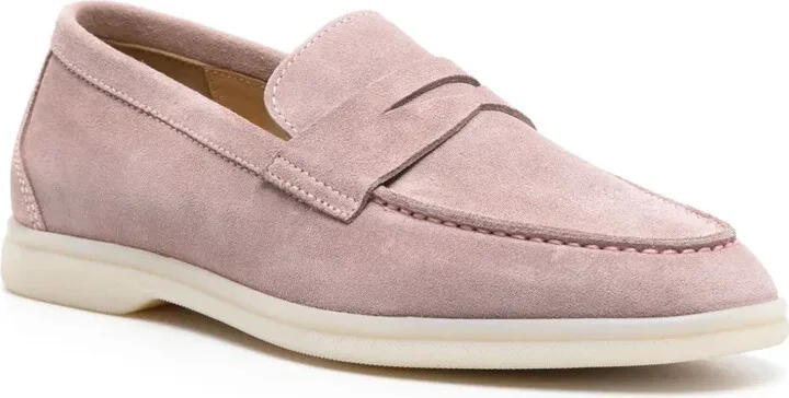 Luciana penny-slot suede loafers - Image 2