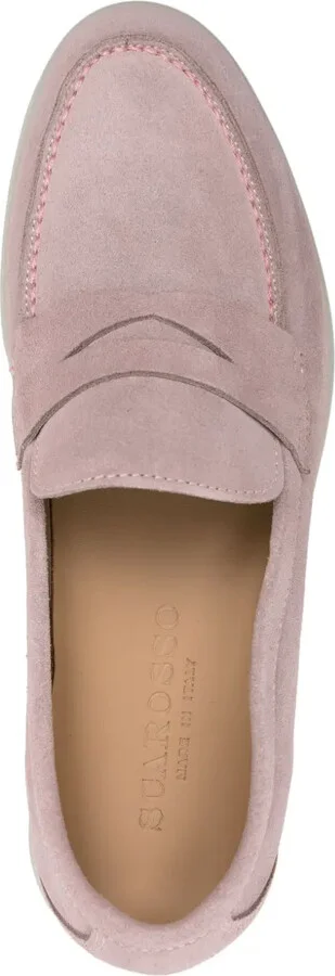 Luciana penny-slot suede loafers - Image 4