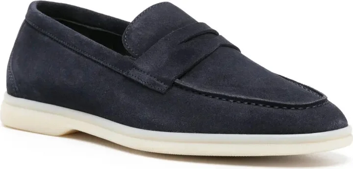 Luciana penny-slot suede loafers - Image 2