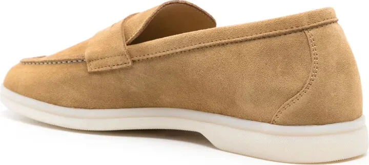 Luciana suede penny loafers - Image 3