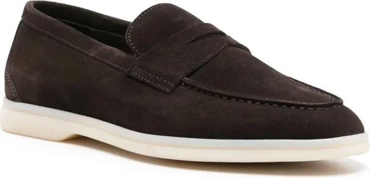 Luciana suede penny loafers - Image 2